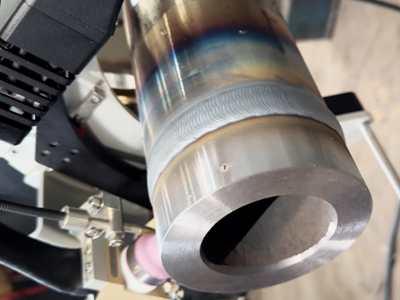 Welding sample display